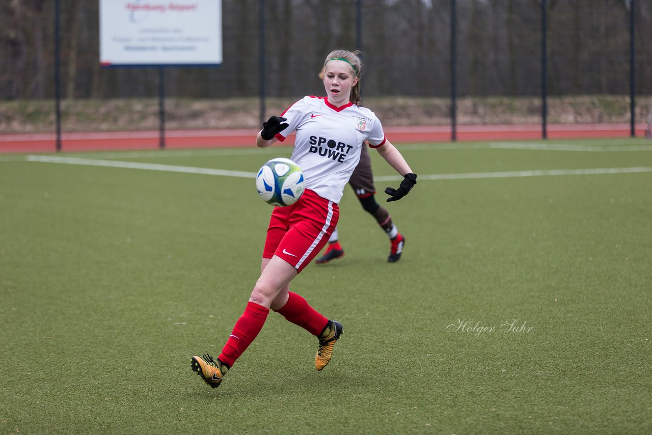 Bild 266 - B-Juniorinnen Walddoerfer - St.Pauli : Ergebnis: 4:1